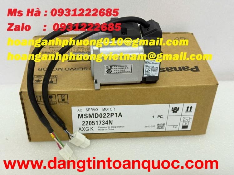 Thiết bị điện công nghiệp - servo Panasonic MSMD022P1A 