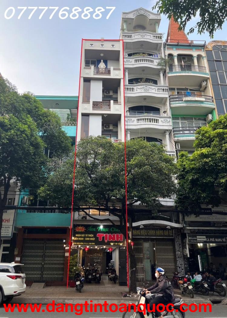 Bán MT 135 Xuân Hồng, P4, Tân Bình - 5 tầng - HĐT 50tr/ tháng