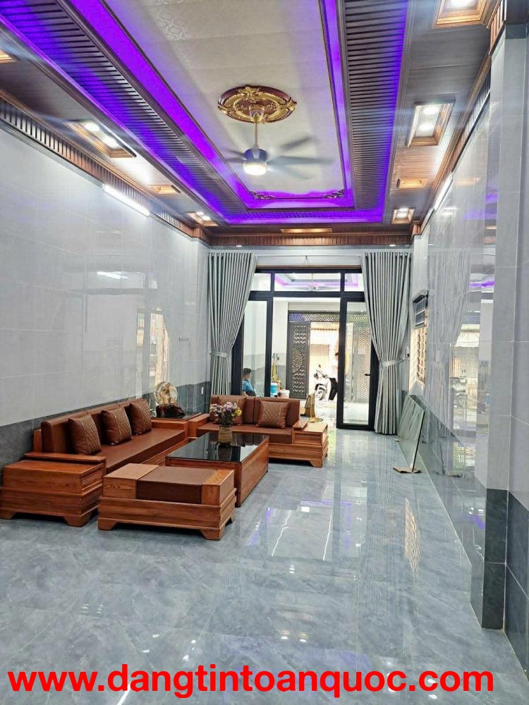 Bán nhà 2 Mặt tiền Tân Hòa Đông - giao Hương Lộ 2, 4x20m, 2 tầng mới - 4 PN, 10,9 tỷ.