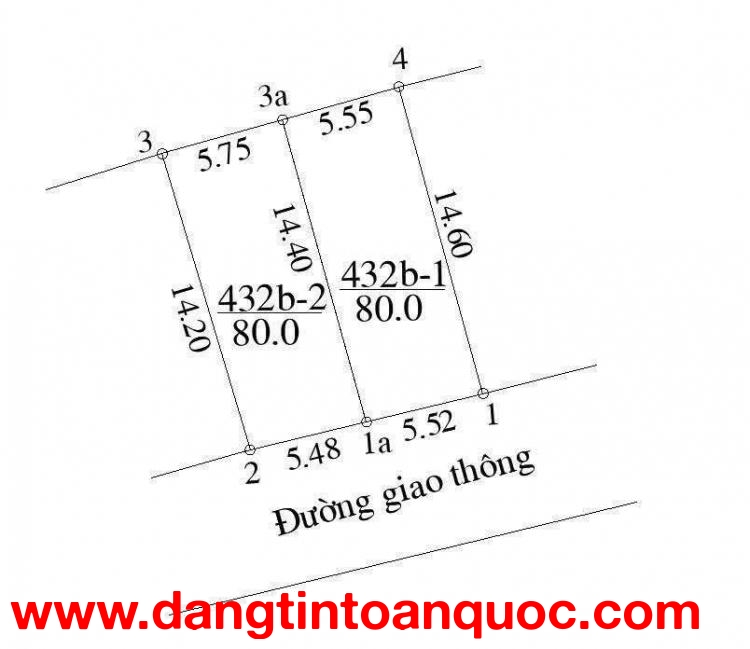 NHƯỢNG 80M ĐẤT TRỤC CHÍNH TÍCH GIANG – VỊ TRÍ ĐẸP, TIỀM NĂNG TĂNG GIÁ