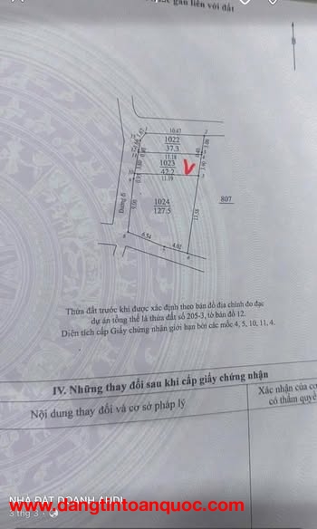 CHỦ ĐANG CẦN TI.ỀN GẤP 42.2M ĐẤT TRONG TUẦN - GIÁ CỰC TỐT CHO NHÀ ĐẦU TƯ