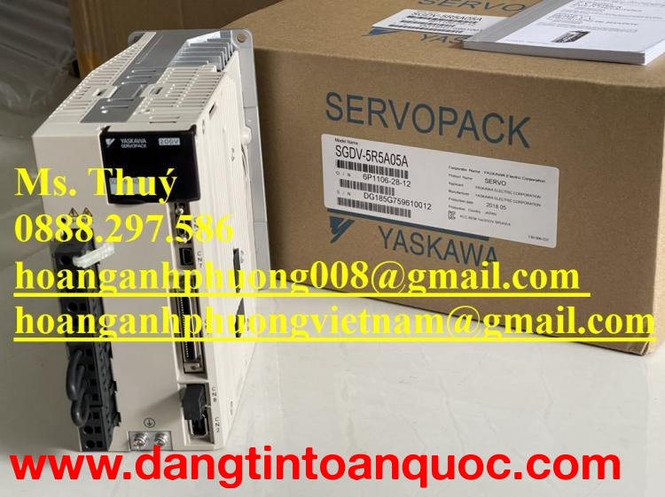 Bộ điều khiển Yaskawa SGDV-5R5A05A - TB công nghiệp chính hãng