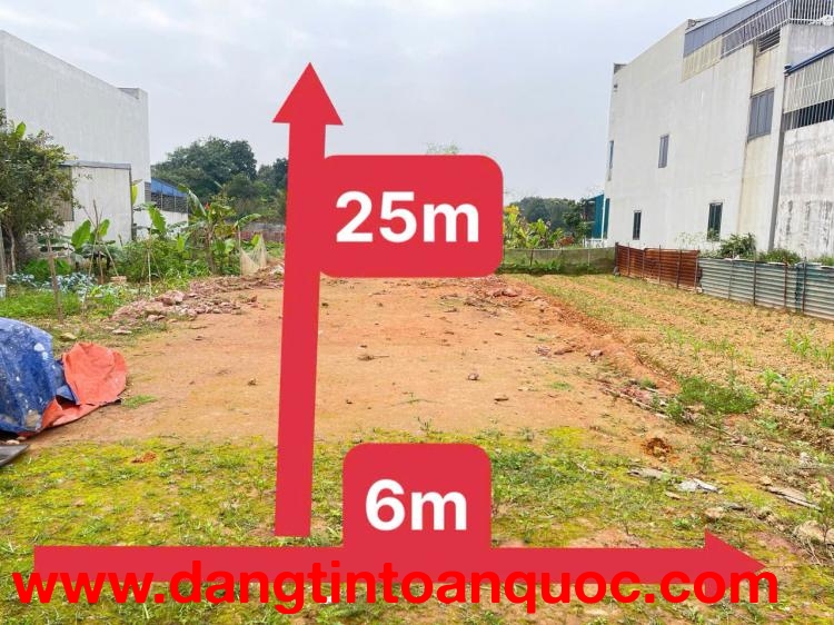 Bán lô đất 150m2(6x25)  full thổ cư đất phân lô Tái Định Tân Tiến -Bách Quang -Thái Nguyên.