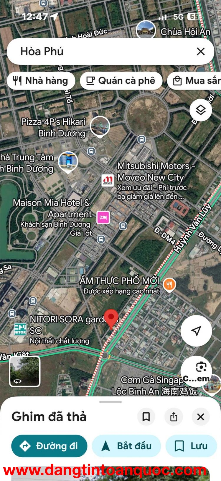 ĐẤT ĐẸP- GIÁ TỐT CHÍNH CHỦ CẦN BÁN NHANH LÔ ĐẤT Trong trung tâm Thành phố Bình Dương