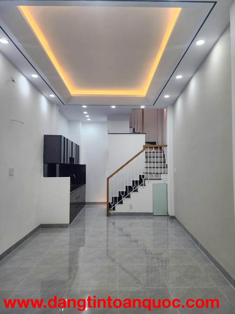 Nhà mới 2 lầu+ST hẻm xe Ford Dạ Nam P.Chánh Hưng P2Q8