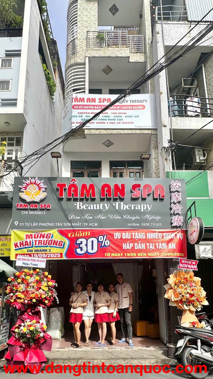 SANG NHƯỢNG SPA DƯỠNG SINH MỚI 95% – TÂN BÌNH CHỈ 313TRIỆU