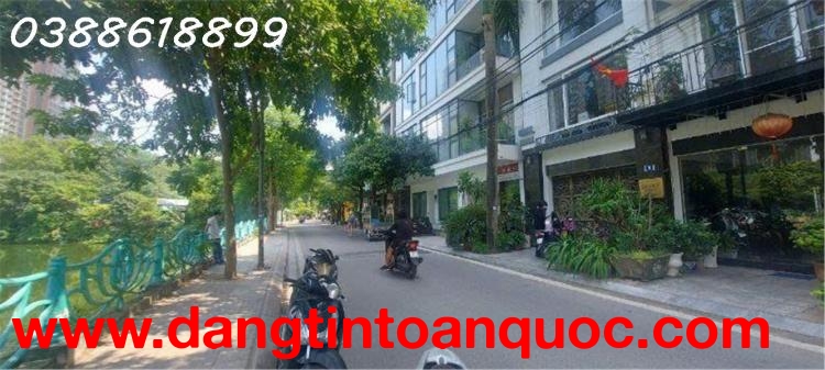 BÁN TÒA NHÀ VĂN PHÒNG SIÊU ĐẸP MẶT PHỐ QUẢNG KHÁNH -TÂY HỒ - 100M x 9 TẦNG THANG MÁY - MT 7,1M - VỈA