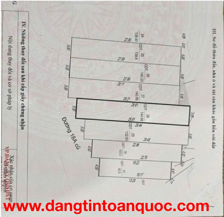 BÁN ĐẤT MẶT ĐƯỜNG HẬU CẦN (QUỐC LỘ 18 CŨ) – GẦN AEON MALL HẠ LONG