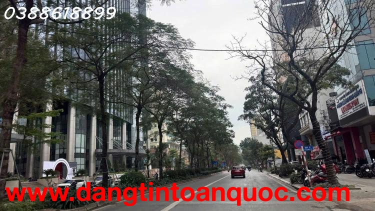 BÁN TÒA NHÀ VĂN PHÒNG SIÊU ĐẸP MẶT PHỐ LÁNG HẠ - BA ĐÌNH - 100M x 9 TẦNG THANG MÁY - MT 7,1M - VỈA H