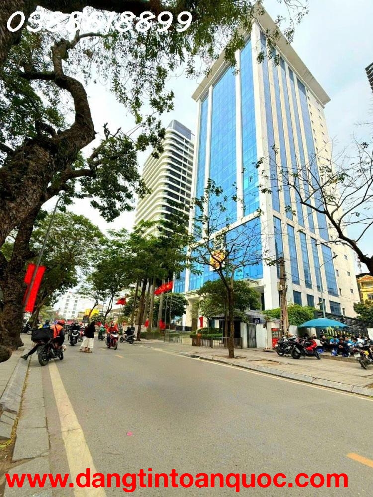 BÁN TÒA NHÀ VĂN PHÒNG SIÊU ĐẸP MẶT PHỐ GIANG VĂN MINH - BA ĐÌNH - 100M x 9 TẦNG THANG MÁY - MT 7,1M 