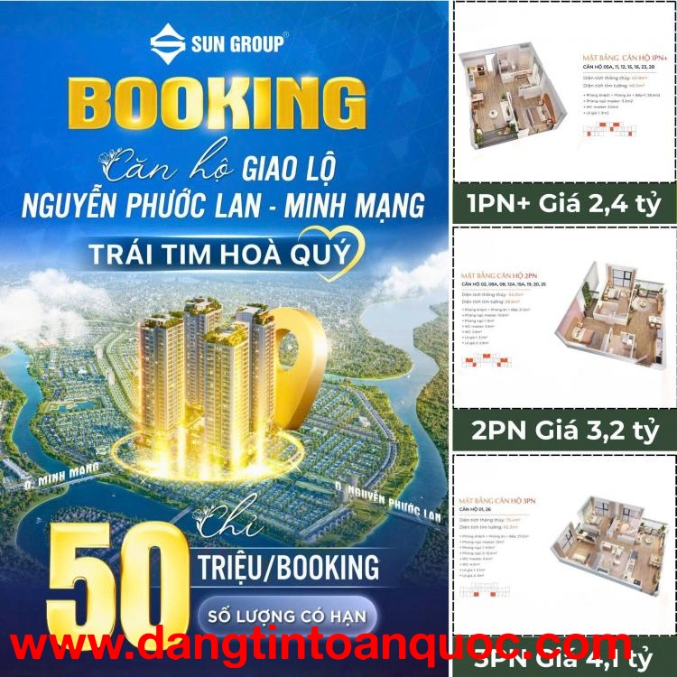 CĂN HỘ HÒA QUÝ – NGUYỄN PHƯỚC LAN × MINH MẠNG