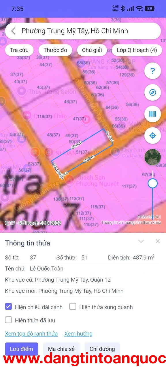 SIÊU PHẨM 3 MẶT TIỀN QUÁN TRE. P. TRUNG MỸ TÂY, Q12 – DÒNG TIỀN 160TR/THÁNG