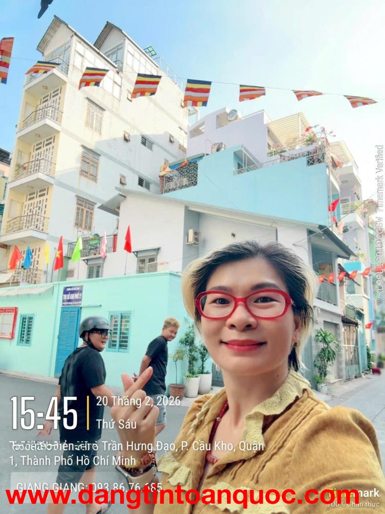 BÁN SIÊU PHẨM 7 TẦNG- CĂN GÓC 3 MẶT TIỀN XE HƠI Đ.TRẦN HƯNG ĐẠO, QUẬN 1- DÒNG TIỀN ĐỀU 60TR/TH- 0938