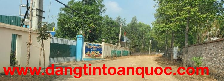 Bán 880M2 đất tuyệt đẹp khu Thanh Cao, Đại Lải, 2 mặt tiền trước sau mỗi mặt tiền 10m, đường 10m