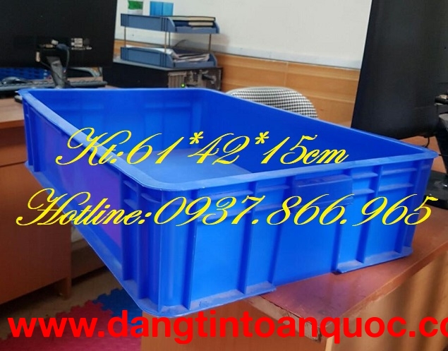 Thùng nhựa có nắp đậy, thùng HPDE nguyên sinh, khay nhựa, thùng nhựa bít