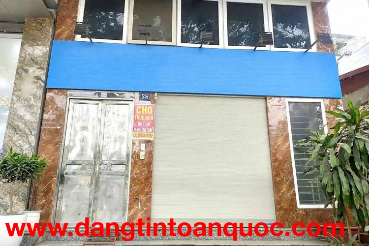 CHO THUÊ NHÀ MẶT ĐƯỜNG VÕ CHÍ CÔNG – TÂY HỒ, HÀ NỘI CHỈ 15TR/ THÁNG