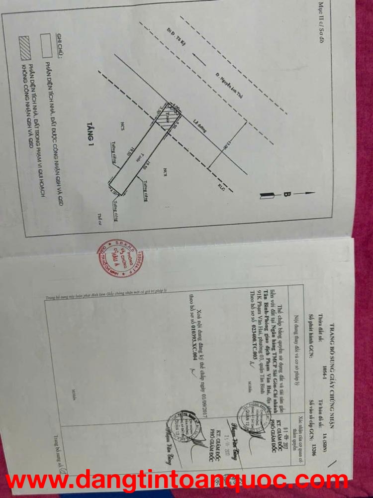 MẶT TIỀN NGUYỄN ẢNH THỦ – CHỈ 9 TỶ CHỐT – GIÁ TỐT HIẾM CÓ Q12!