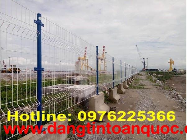 Cung cấp hàng rào lưới thép hàn D4, D5, D6, D8 