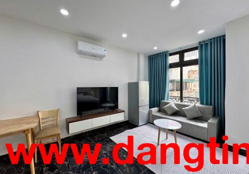 Cho thuê căn Studio 1N1K – 118 Yên Phụ nhỏ, Tây Hồ – Nhà mặt phố, ô tô đỗ cửa, đi lại thuận tiện