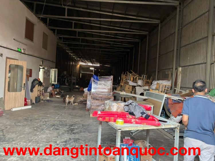 CHO THUÊ XƯỞNG 800m² TẠI QUỐC OAI HÀ NỘI - Giá: 40k/m²