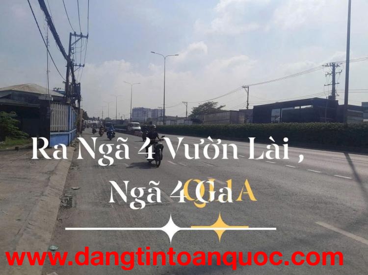 XƯỞNG 2 MẶT TIỀN QL1A – 2.400M² – GẦN NGÃ TƯ GA & VƯỜN LÀI – QUẬN 12