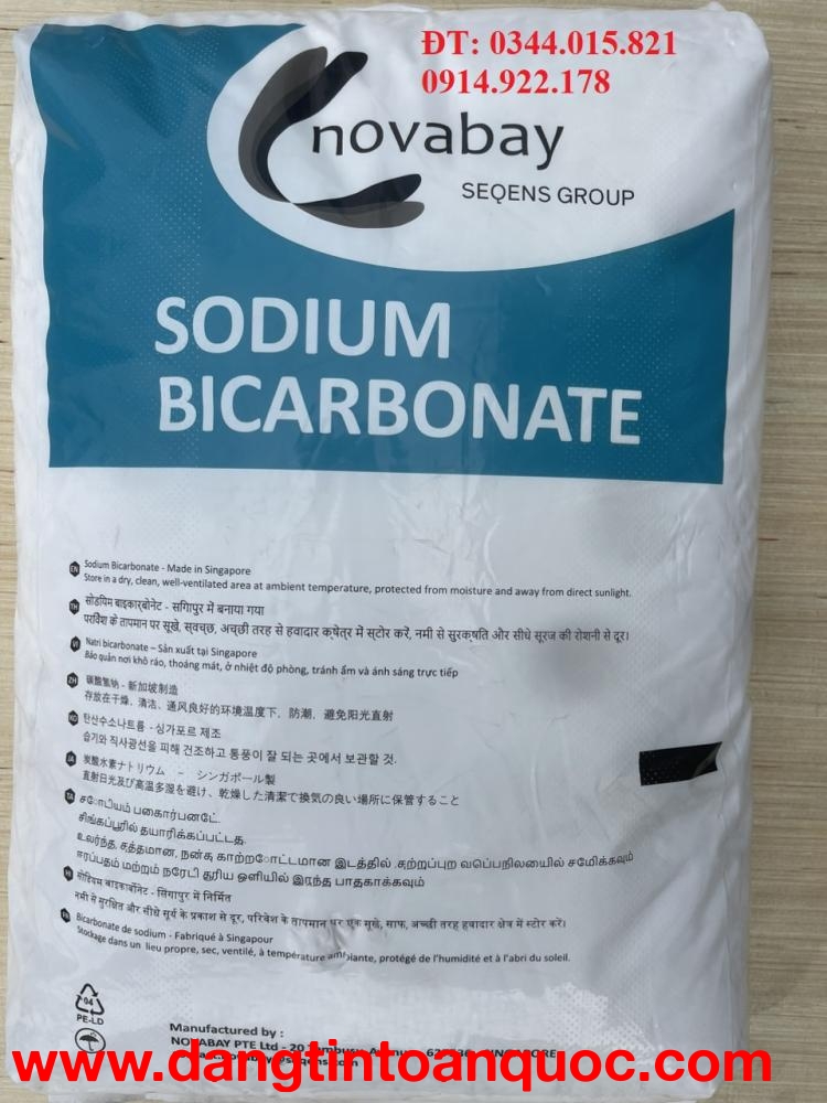 Soda lạnh tăng kiềm, Bicar Pháp, Sodium bicarbonate, cho ao nuôi