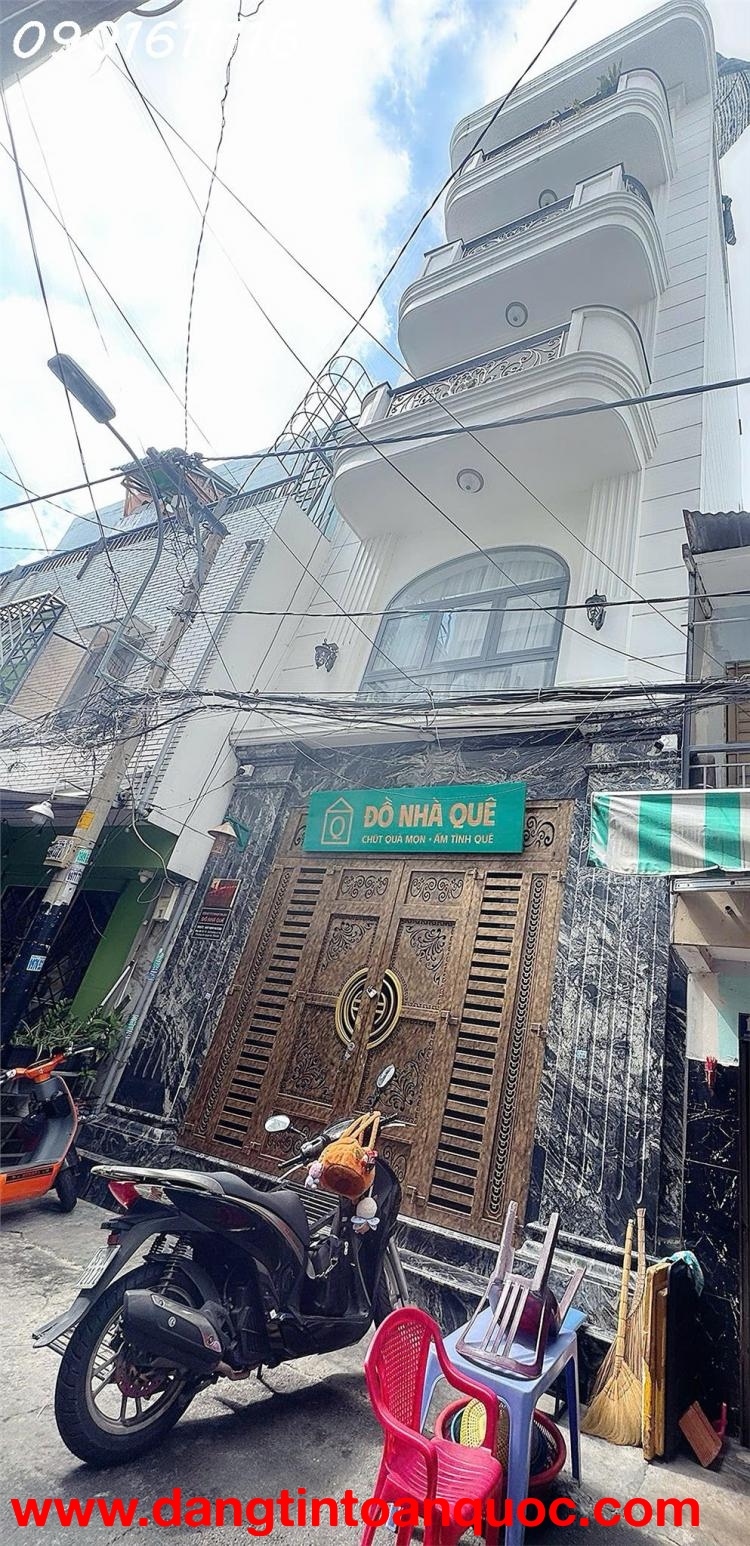 CHÍNH CHỦ CẦN BÁN NHÀ 5 TẦNG SÂN THƯỢNG - MẶT TIỀN ĐƯỜNG SỐ VĨNH HỘI QUẬN 4 - DT 4,2M*15M - HIẾM NHÀ