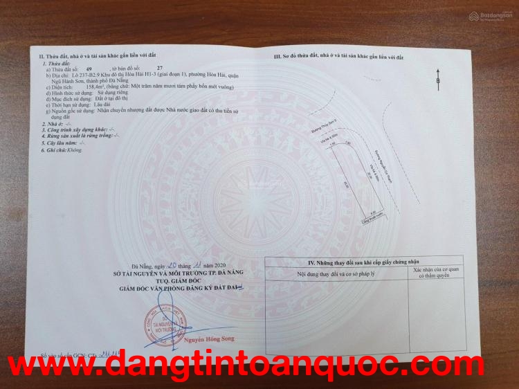 Chính chủ bán gấp lô góc đẹp nguyễn cơ thạch- thuỷ sơn 5- hoà hải-ngũ hành sơn