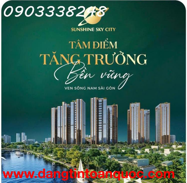 Tòa V8, V9 chính thức nhận giữ chỗ với mức giá từ 98 triệu/m2, 1% early bird tại Sunshine Sky City
