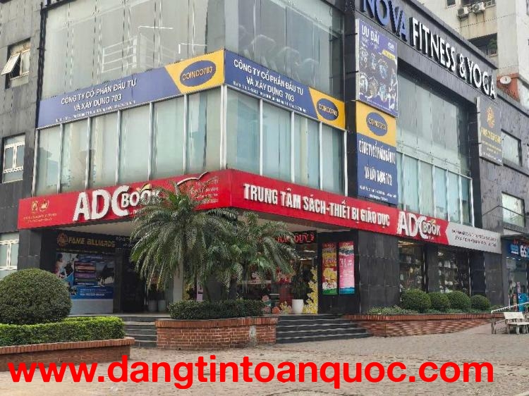 BÁN SHOP CHÂN ĐẾ LINH ĐÀM 610M2 - SỔ ĐỎ LÂU DÀI –  THÔNG SÀN TRƯỚC RA SAU, GIÁ TỐT 37.8 TỶ