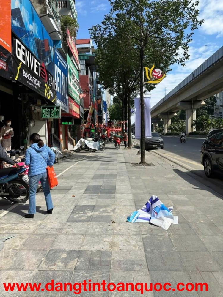 Bán nhà mặt phố Quang Trung Hà Đông 79 m mt 4.5 m giá 17 tỷ 200 ô tô đường 40m vỉa hè kinh doanh