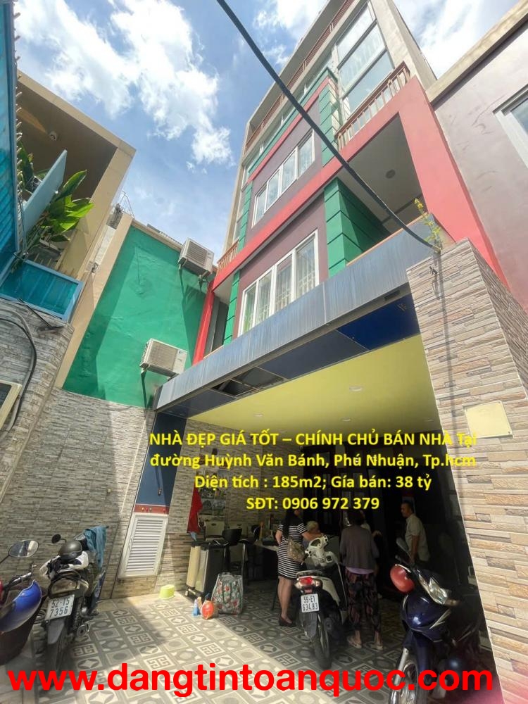NHÀ ĐẸP GIÁ TỐT – CHÍNH CHỦ BÁN NHÀ Tại đường Huỳnh Văn Bánh, Phú Nhuận, Tp.hcm