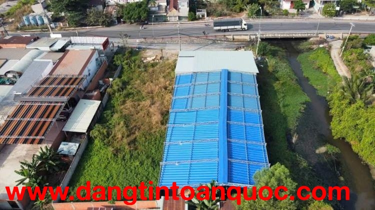 NHÀ XƯỞNG MẶT TIỀN HÀ DUY PHIÊN – FULL ĐẤT – DÒNG TIỀN 40TR/THÁNG