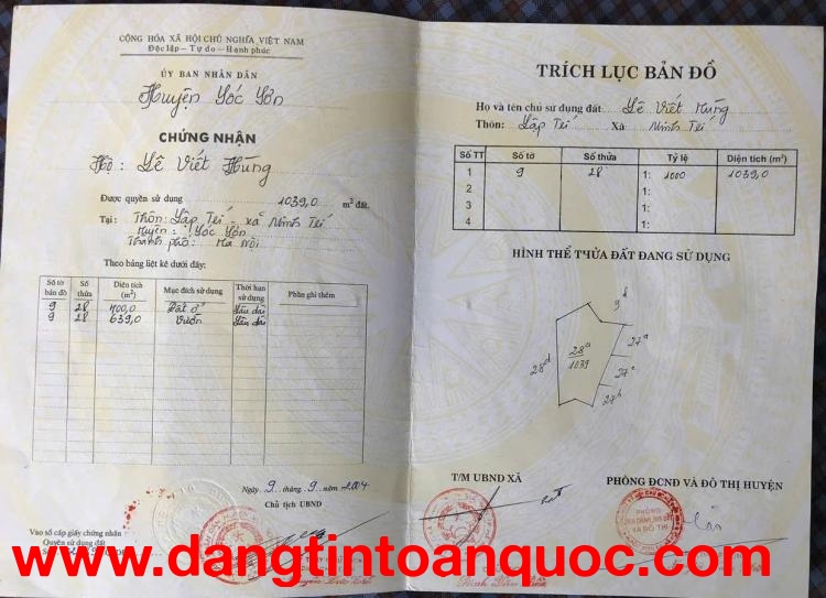 CẦN BÁN ĐẤT ĐẸP TẠI KIM ANH – SÓC SƠN – HÀ NỘI