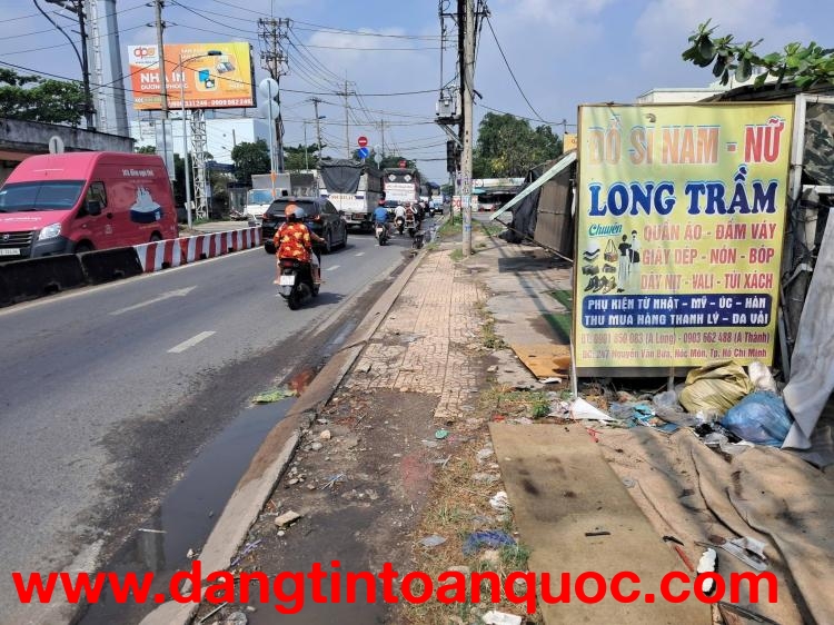 ???? BÁN GẤP ĐẤT 2 MẶT TIỀN NGUYỄN VĂN BỨA – HÓC MÔN ????