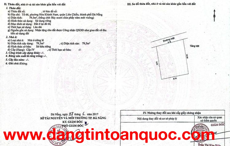 Bán đất kiệt Ô TÔ 5m K554 Tôn Đức Thắng - Đối diện ĐH Sư Phạm