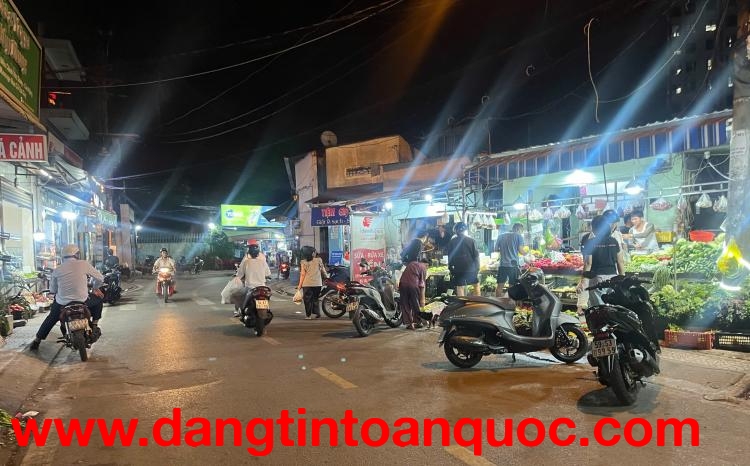 MẶT BẰNG KD TỐT-NGAY CHỢ HOA CAU Q9-100M2-2PN-2WC-CHỈ 11,2TỶ