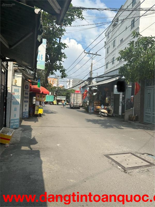 Bán Đất 2 MT 6m trước sau tại Hẻm 1/ Phạm Huy Thông. DT 4x15,5 (CN 61,4m2) Được Xây 7 Tầng, 8,75TL