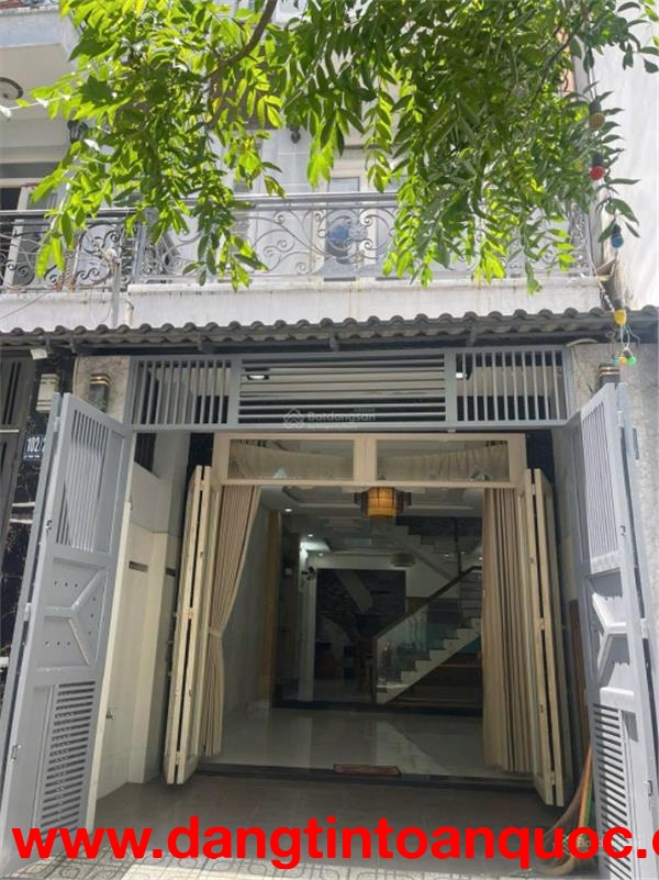 NHÀ ĐẸP HXH 6M.MỚI VÀO Ở NGAY,TỌA LẠC TẠI LÊ VĂN THỌ GẦN CÔNG VIÊN LÀNG HOA DT4,5X17=77M2 GIÁ 8,7 T