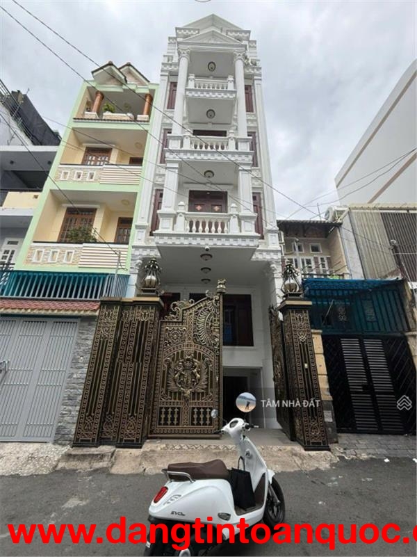 Gần Siêu Thị Emart Gò Vấp ! Cực Phẩm Phan Văn Trị 5x17m (CN 83m2, 313m2 sàn) + 5 Tầng Thang Máy