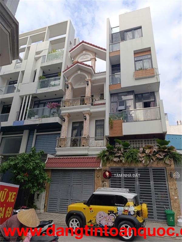 Gần Đại Học Công Nghiệp ! Bán Nhà Nguyễn Văn Dung + 5 lầu mới + Gần Công Viên - Gần Bờ Kè Tham Lương