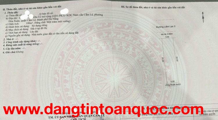 ????????Bán nhà C4 Lương Khánh Thiện - Gía = Lô đất