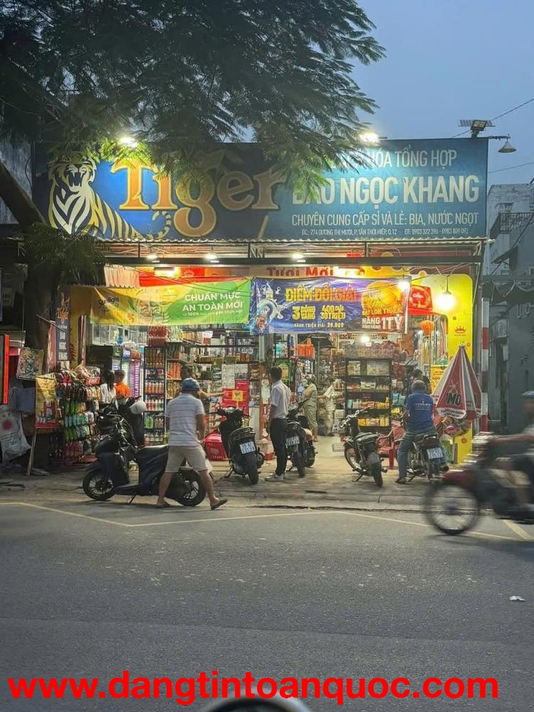 MẶT TIỀN DƯƠNG THỊ MƯỜI – NGANG 8M HIẾM CÓ – ĐANG CÓ DÒNG TIỀN 30TR/THÁNG