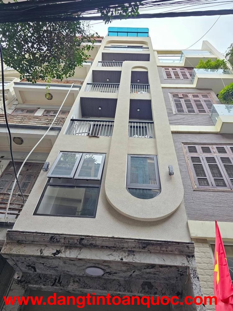 Bán nhà 6 tầng thang máy Đặng Thùy Trâm, Cầu Giấy, xây mới, ô tô vào nhà, 51m, 19.2 tỷ