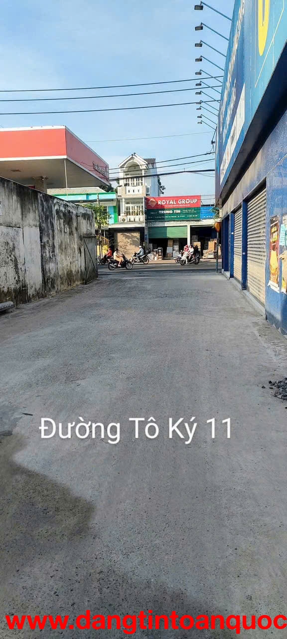 NHÀ CŨ 2 MẶT HẺM THÔNG TÔ KÝ – PHẠM THỊ GIÂY – NGANG KHỦNG NỞ HẬU 17M