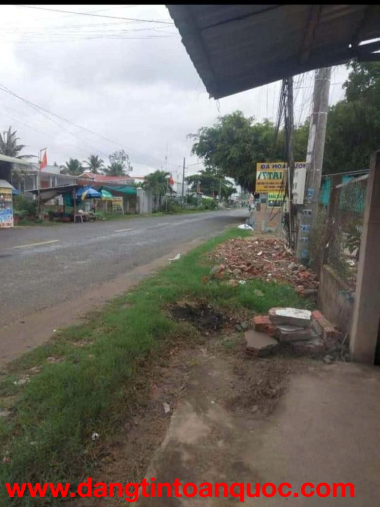 ĐẦU TƯ SINH LỜI -  Chính Chủ Bán Lô Đất MẶT TIỀN Đường QL 57 Xã Đại Điền, Thạnh Phú, Bến Tre