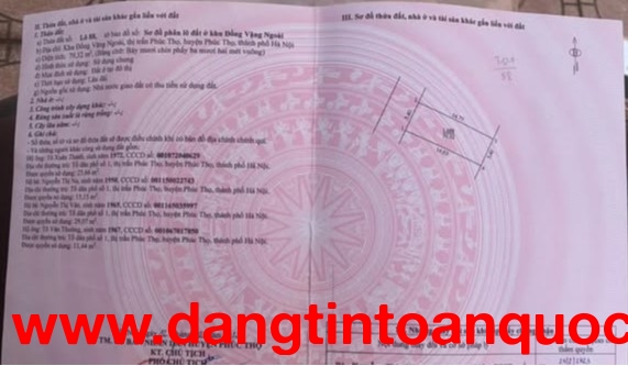 ???? CHỈ HƠN 5x TR.IỆU/M² – CƠ HỘI HIẾM TẠI TRUNG TÂM PHÚC THỌ ????