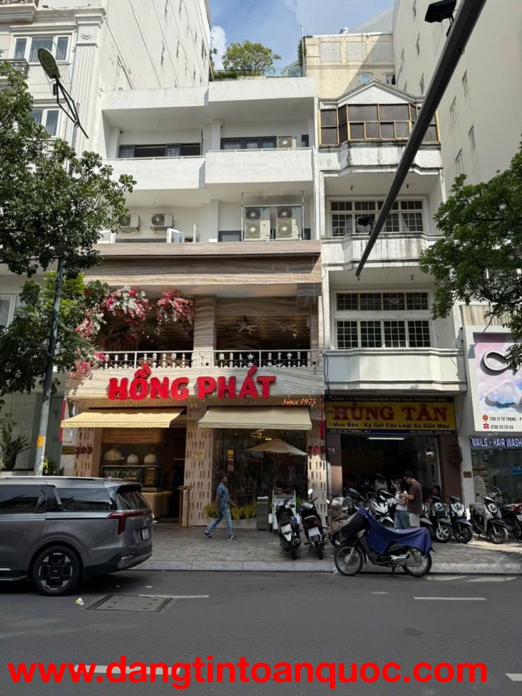 Bán tòa nhà mặt tiền Lý Tự Trọng Quận 1 – thuê 8.500 USD/tháng