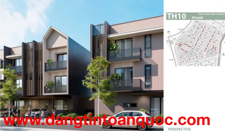 BÁN BIỆT THỰ LIỀN KỀ CAO CẤP CASA BONITA – ĐẠI ĐÔ THỊ VSIP NGHỆ AN