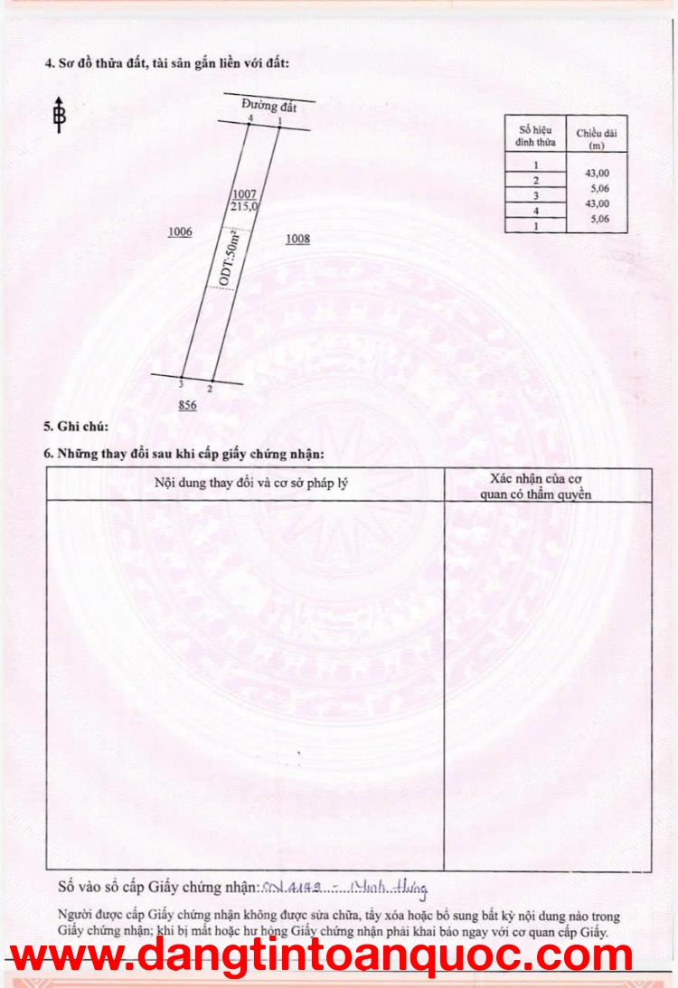 ???? 550 TRIỆU – SỞ HỮU NGAY ĐẤT Ở ĐÔ THỊ 215m², CÓ SẴN THỔ CƯ!